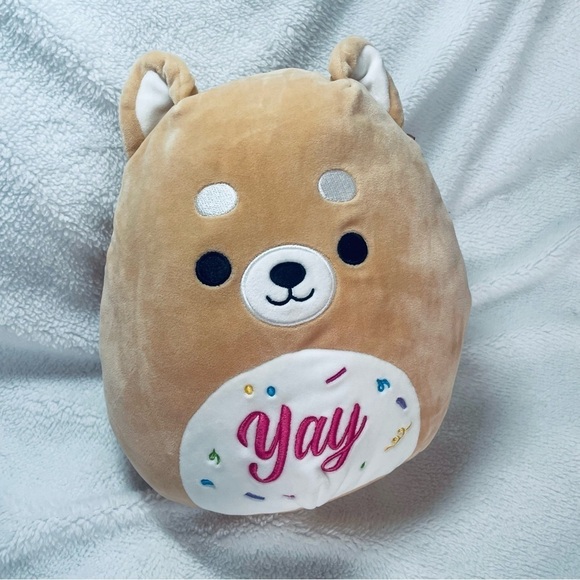 10" Squishmallows Angie Yay Dog Plush Toy - Picture 5 of 6